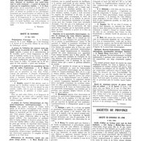 0852 - Page 848 - Sociétés de Paris. Société de biologie. 18 mai 1935 / Société de chirurgie. 15 mai 1935 / Sociétés de province. Société de chirurgie de Lyon. 9 mai 1935