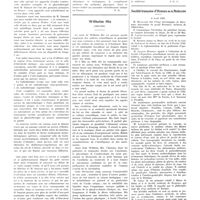 0858 - Page 854 - Chroniques, variétés et informations. (Policlinique physiothérapique Gilbert). Le nouveau service de physiothérapie de l'Hôtel-Dieu / Wilhelm His (1863-1934) [Nécrologie] / Société française d'histoire de la médecine. 6 avril 1935