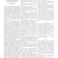 0931 - Page 927 - Petites cliniques de «La presse médicale». N° 331. Une cracheuse de bacilles diphtériques. Par Louis Ramond...
