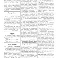 0937 - Page 933 - Chroniques, variétés et informations. La médecine à travers le monde. Honduras / Roumanie / Correspondance. A propos de la «Barbiflore» [Roger Attendoli] / Livres nouveaux. Précis de thérapeutique et de pharmacologie, par A. Richaud et R. Hazard... entièrement refondue par R. Hazard... Préface du prof. A. Desgrez... (Masson et compagnie), 1935... [Emile Sergent] / Créatine et créatinine. Chimie. Propriétés. Répartition dans le monde vivant. Rapports avec la biochimie du muscle et du nerf, par F. Kayser... (Hermann et compagnie), Paris, 1934... [R. Hazard] / Métabolisme des corps créatiniques. Variations au cours des états pathologiques, par F. Kayser... (Hermann et Compagnie), Paris, 1934... [R. Hazard] / Pratique médico-chirurgicale illustrée. Fasc. II. Région abdominale moyenne et rectume, par F. Paitre, Giraud et S. Dupret (Gaston Doin et Compagnie, édit.), Paris, 1935 [J.-L. Faure] / Longue vie sans maladie, par Pescher... (Maloine, éditeur), Paris...