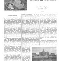 1001 - Page 993 - Chroniques, variétés et informations. Université et hôpitaux aux États-Unis