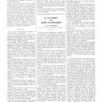 1016 - Page 1008 - Travaux originaux. Thromboses veineuses oblitérations artérielles et gangrène des membres. Document cliniques, par MM. Pierre Wertheimer et Philippe Frieh... / Le traitement des abcès pulmonaires. Par N. N. Stoichitza...