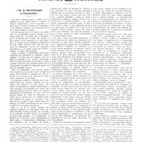 1021 - Page 1013 - Chroniques, variétés et informations. «De la bactériologie à l'immunité»
