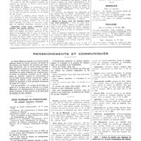 1048 - Page 1040 - Nouvelles. La crémation en France / VIIe cours international de haute culture médicale / Apparition d'une revue consacrée à la mesure des rayons solaires / Une carte héliographique de la France / Billets de faveur pour les malades allant aux eaux minérales / Corps de santé militaire / Actes des facultés. Bordeaux / Toulouse / Renseignements et communiqués