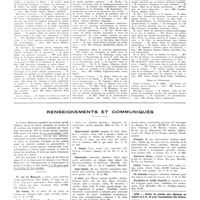 1064 - Page 1056 - Chroniques, variétés et informations. Actes des facultés. Paris / Renseignements et communiqués