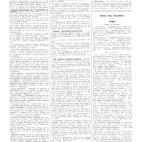 1111 - Page 1103 - Chroniques, variétés et informations. Nouvelles. Une société médicale des accidents du travail à Marseille / Congrès international de la protection de l'enfance / Ve conférence de l'association internationale de pédiatrie préventive / Congrès d'oto-rhino-laryngologie / VIIIe croisière médicale française / Corps de santé militaire / Nécrologie / Actes des facultés. Paris