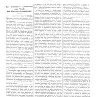 1125 - Page 1117 - Chroniques, variétés et informations. Les Institutions américaines pour l'étude des affections rhumatismes