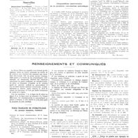 1128 - Page 1120 - Chroniques, variétés et informations. Nouvelles. Distinctions honorifiques / Médaille du Dr O. Crouzon / Cinquantième anniversaire de la première vaccination antirabique [Max Hulmann] / Renseignements et communiqués