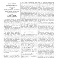 1145 - Page 1137 - Travaux originaux. L'anatoxine staphylococcique et son emploi dans le traitement spécifique de certaines affections dues au staphylocoque. Par MM. G. Ramon, A. Bocage, R. Richou et P. Mecier