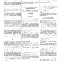 1149 - Page 1141 - Travaux originaux. L'anatoxine staphylococcique et son emploi dans le traitement spécifique de certaines affections dues au staphylocoque. Par MM. G. Ramon, A. Bocage, R. Richou et P. Mecier / Une nouvelle thérapeutique des staphylococcies : La vaccinothérapie par l'anastaphylotoxine. Par P. Nélis