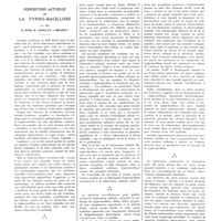 1161 - Page 1153 - Travaux originaux. Conception actuelle de la typho-bacillose. Par MM. G. Poix, R. Azoulay et Brandy