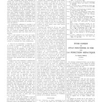 1204 - Page 1198 - Travaux originaux. Le traitement de l'ulcère gastro-duodénal par l'histidine. Par Émile Aron... / Bibliographie / Étude clinique de l'état fonctionnel du foie par la ponction hépatique. Par Enrico Frola...