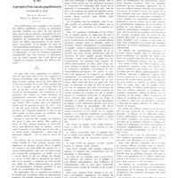 1249 - Page 1243 - Petites cliniques de «La presse médicale». N° 335. A propos d'un cas de pupillotonie (Syndrome d'Adie). Par J.-A. Chavany...