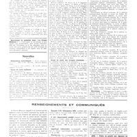 1270 - Page 1264 - Chroniques, variétés et informations. Concours. Hôpital de Ménerville / Inspection médicale des écoles dans le Loiret / Nouvelles. Distinctions honorifiques / Corps de santé militaire / Corps de santé des troupes coloniales / Nécrologie / Renseignements et communiqués