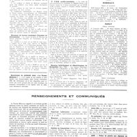 1300 - Page 1296 - Chroniques, variétés et informations. Concours. Hospices civils de Rouen / Directeur de bureau municipal d'hygiène de Carcassonne / Nouvelles. Distinctions honorifiques / Ve V.E.M. cardio-vasculaire / Réunion hydrologique et climatologique de Montpellier / Actes des facultés. Bordeaux / Nancy / Renseignements et communiqués