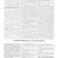 1332 - Page 1328 - Chroniques, variétés et informations. Nouvelles. IIIe Congrès de documentation photographique et cinématographique dans les sciences / Commission spéciale de classement des médecins, pharmaciens et dentistes, vétérinaires / Association amicale des médecins médaillés militaires / Corps de santé militaire / Corps de santé des troupes coloniales / Renseignements et communiqués