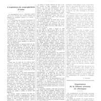 1361 - Page 1357 - Chroniques, variétés et informations. L'expérience de zooprophylaxie d'Ardea / Organisation de la défense aérienne en Allemagne