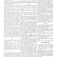 1362 - Page 1358 - Chroniques, variétés et informations. Organisation de la défense aérienne en Allemagne / Société française d'histoire de la médecine. 6 juillet 1935 / La médecine à travers le monde. Pays-Bas / Roumanie / Livres nouveaux. Le traitement des ulcères gastro-duodénaux, par M. Paul Froment... (J.-B. Baillière et fils, éditeurs), Paris, 1935... [L. Rivet]