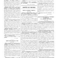1417 - Page 1415 - Sociétés de Paris. Société de laryngologie des hôpitaux de Paris. 8 juillet 1935 / Société d'ophtalmologie de Paris. Juillet 1935 / Sociétés de province. Société de chirurgie de Marseille. Juillet 1935 / Société des sciences médicales et biologiques de Montpellier et du Languedoc Méditerranéen. Juillet 1935