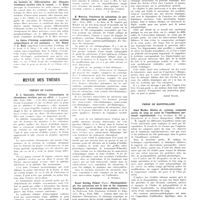 1420 - Page 1418 - Sociétés de province. Réunion dermatologique et de Strasbourg. Séance spéciale du 7 juillet 1935 consacré au système nerveux de la peau / Revue des thèses. Thèses de Paris. X. J. Contiadès. Phlébites traumatiques et thromboses révélées par un effort (A. Legrand, édit), Paris, 1934 [J. Sénèque] / H. Mutricy. Fractures du calcanéum. Le problème thérapeutique qu'elles posent (Arnette, édit.), Paris, 1935 [J. Sénèque] / Raoul Garling Palmer... Physiopathologie des opérations sur le foie et les vaisseaux hépatiques. Le mécanisme des accidents. Préface du professeur Noël Fiessinger (Librairie le François)... Paris 1934 [André Sicard] / Thèse de Montpellier. Aimé Mialhe. Etudes de certains composés azotés du sang au cours de l'insuffisance surrénale expérimentale... (Imprimerie de la Presse, Montpellier), 1934-1935 [P. Monnier]