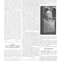 1424 - Page 1422 - Chroniques, variétés et informations. La philosophie de Claude Bernard / Au sujet de la surveillance sanitaire de la navigation aérienne [Henri Krauter] / La médecine à travers le monde. Madagascar / Livres nouveaux. La thérapeutique cholagogue, par M. Etienne Chabrol... (J.-B. Baillière et fils, éditeurs), Paris, 1934...