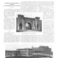 1443 - Page 1443 - Chroniques, variétés et informations. L'hôpital franco-musulman de Paris et du département de la Seine