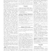 1487 - Page 1487 - Chroniques, variétés et informations. Université de Paris. Clinique des maladies cutanées et syphilitiques / Clinique des maladies mentales et de l'encéphale / Hôpitaux et hospices. Asiles publics d'aliénés / Concours. Agrégé des écoles de médecine navale / Concours de prosecteur d'anatomie aux écoles annexes de médecine navale de Rochefort et Toulon / Hospices civils de Brest / Médecins présents à Paris du 22 septembre au 28 septembre 1935 / Nouvelles. Distinctions honorifique / Cours pratique de rééducation