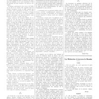 1502 - Page 1502 - Chroniques, variétés et informations. La question de la silicose au VIIe Congrès international des accidents et des maladies du travail / La médecine à travers le monde. Cuba / Russie