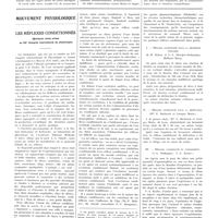 1508 - Page 1508 - Travaux originaux. Tabes et perturbations neuro-végétatives paroxystiques. À propos des crises laryngées et de certaines crises vaso-motrices de l'extrémité céphalique. Par MM. J.-A. Chavany et S. Daum / Mouvement physiologique. Les réflexes conditionnées (Quelques notes prises au XVe Congrès international de physiologie)