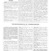 1574 - Page 1576 - Chroniques, variétés et informations. Nouvelles. Exposition d'art de la faculté de médecine de Paris / Distinctions honorifiques / La fédération nationale des médecins du front / Société française de gynécologie / Ecole municipale d'hygiène / Corps de santé militaire / Nécrologie / Renseignements et communiqués