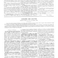 1587 - Page 1589 - XLIVe Congrès de l'association française de chirurgie. (Paris 7-12 octobre 1935). Première question. Infarctus du mésentère (A suivre) / Congrès des colites. (Plombières-les-Bains, les 11-12 et 13 septembre 1935). Rapports et discussions. Les colites amibiennes et post-dysentériques / Colites para et méta-amibiennes suivant le stade où elles se produisent / Les colites à lamblias et à trichocéphales / L'infestations par le lamblia chez l'enfant entraîne souvent un retard dans le développement et parfois un léger fléchissement intellectuel / L'amibiase et la lambliase du nourrisson sont extrêmement fréquentes / Les typhlocolites tuberculeuses / Les colites tuberculeuses / Colites inflammatoires et hémorragiques / Le radio-diagnostic / La sprue / Recto-colites hémorragiques et purulentes / Les recto-colites hémorragiques chroniques