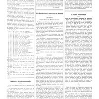 1640 - Page 1644 - Chroniques, variétés et informations. Pour le bon pain / Intérêts professionnels / La médecine à travers le monde. Belgique / Irlande / Italie / Livres nouveaux. Traité de climatologie biologique et médicale. Publié sous la direction de M. Piéry... Secrétaire de la rédaction : MM. M. Milhaud et R. Van Der Elst. Préface du prof. d'Arsonval... (Masson et compagnie, édit.), 1934...
