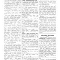 1642 - Page 1646 - Chroniques, variétés et informations. Université de Paris. Clinique gynécologique, Broca / Clinique obstétricale, Pitié / Clinique thérapeutique médicale, Pitié / Clinique de la tuberculose, Laennec / Bactériologie / Hygiène et clinique de la première enfance / Hygiène et médecine préventive / Pathologie chirurgicale / Pathologie expérimentale et comparée / Physiologie / Universités de province. Institut de médecine légale et de médecine sociale de Lille