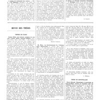 1674 - Page 1678 - Sociétés de Paris. Société de médecine de Paris. 10 octobre 1935 / Revue des thèses. Thèses de Paris. Jeanne Delon. Les tumeurs malignes du rein chez l'enfant (Etude anatomo-clinique) (Gauthier-Villars, édit.), Paris 1935 [Robert Clément] / Ch. Marx. Le fonctionnement de l'estomac après gastrectomie (L. Arnette, édit.). Paris, 1935 [J. Sénèque] / Thèse de Montpellier. Pierre Guiraud. Climatologie et hydrologie de Vals-les-Bains, station de transition pour les coloniaux (Imprimerie Mari-Lavit...). Montpellier, 1934-1935 [H. Viallefont]
