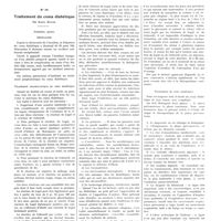 1695 - Page 1699 - Consultations de thérapeutique clinique. N° 10. Traitement du coma diabétique. Par Raoul Boulin