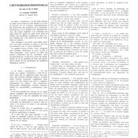 1715 - Page 1721 - Travaux originaux. L'intolérance individuelle. (Le mot, le fait et l'idée). Par Arnault Tzanck...