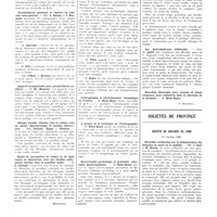 1728 - Page 1734 - Sociétés de Paris. Société d'études scientifiques sur la tuberculose. 12 octobre 1935 / Société française d'urologie. 9 juillet 1935 / Sociétés de province. Société de biologie de Lyon. 21 octobre 1935