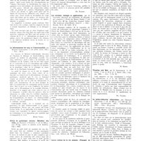 1901 - Page 1910 - Chroniques, variétés et informations. Livres nouveaux. Collection P. C. B., 3 volumes. I. Notions élémentaires de mathématiques pour les sciences expérimentales, par L. Brillouin... II. Précis de biologie animale, par M. Aron et P. Grassé... III. Précis de chimie, par A. Tian et J. Roche... (Masson et compagnie, édit.), 1935... [H. Roger] / Le déterminisme du sexe et l'intersexualité, par Richard Goldschmidt... (Félix Alcan, édit.)... [Henri Vignes] / Précis de pathologie interne. Maladies des reins, par Rathery et Froment... (J.-B. Baillière, édit.), 1935 [Ph. Pagniez] / Les céréales : biologie et applications, par R. Legendre... (Collection Armand Colin)... [G. Desfosses] / Autres scènes de la vie animale (Voyages en Amérique du sud), par Léon Binet... (Nouvelle revue française), Paris, 1935 [H. Roger] / Vitamine und blut, par R. Seyderhelm et H. Grebe... (J. A. Barth, édit.), Leipzig, 1935 [Ph. Pagniez] / La primo-infection tuberculose, par Emiliano Eizaguirre... (Libreria internacional, édit.), Saint-Sébastien, 1934… [G. Schreiber]