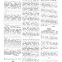 1924 - Page 1933 - Chroniques, variétés et informations. Georges Étienne (1866-1935) [Nécrologie] [P.-L. Drouet] / La médecine à travers le monde. Cuba / États-Unis / Roumanie / Russie