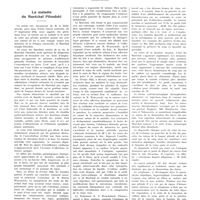 1940 - Page 1949 - Chroniques, variétés et informations. La maladie du Maréchal Pilsudski