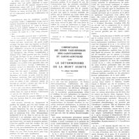 1947 - Page 1956 - Travaux originaux. Conditions nécessaires, résultats et technique de l'artériectomie dans les oblitérations artérielles d'après 80 opérations récentes. Par MM. René Leriche et René Fontaine / L'importance des zones vaso-sensibles sino-carotidiennes dans le déterminisme de la mort subite. Par Albert Salmon...