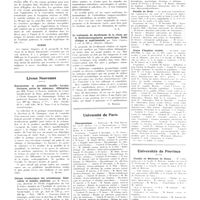 1966 - Page 1975 - Chroniques, variétés et informations. La médecine à travers le monde. Hollande / Russie / Livres nouveaux. Restauration et prothèse maxillo-faciales, fractures, pertes de substance, difformités, par MM. Ponroy et Psaume... Préface du professeur Fernand Lemaitre... (Masson et compagnie)... [C. Ruppe] / Lésions traumatiques des articulations. Généralités et membre supérieur, par M. Rouvillois... et Maisonnet... (Nouveau traité de chirurgie, publiée sous la direction de MM. Pierre Delbel et A. Schwartz (J.-B. Baillière et fils, 19, rue Hautefeuille, Paris-6e)) / Le traitement du décollement de la rétine par la diathermocoagulation pyrométrique. Etude clinique et expérimentale, par Léon Coppez... (Maloine, éditeur) [G. Renard] / Université de Paris. Thérapeutique / Faculté de droit / Cours d'hygiène sociale / Université de province. Faculté de médecine de Nancy