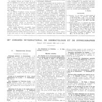 1973 - Page 1982 - Mouvement médical. La «cure bulgare» des troubles post-encéphalitiques / Bibliographie / IXe Congrès international de dermatologie et de syphiligraphie. XII. Communication diverses