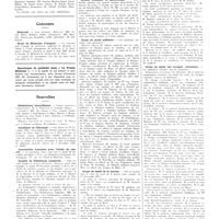 1988 - Page 1999 - Chroniques, variétés et informations. Université de province. Faculté de médecine de Nancy / Concours. Externat / Ecole de médecine d'Angers / Nouvelles. Distinctions honorifiques / Académie de chirurgie / Association française pour l'étude du cancer / Société de pathologie comparée / Société de médicale de l'opéra / Société française de gynécologie / Corps de santé militaire / Corps de santé de la marine / Corps de santé des troupes coloniales