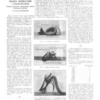 2014 - Page 2025 - Travaux originaux. Masque respiratoire à usages multiples. Échanges respiratoires, oxygénothérapie, aviation, carbothérapie, anesthésie. Par Lucien Dautrebande
