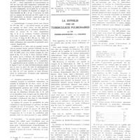 2018 - Page 2029 - Travaux originaux. Masque respiratoire à usages multiples. Échanges respiratoires, oxygénothérapie, aviation, carbothérapie, anesthésie. Par Lucien Dautrebande / La syphilis chez les tuberculeux pulmonaires. Par MM. Pierre-Bourgeois et L. Fischer