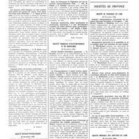 2027 - Page 2038 - Sociétés de Paris. Société de médecin de Paris. 23 novembre 1935 / Société médico-psychologique. 14 novembre 1935 / Société française d'électrothérapie et de radiologie. 26 novembre 1935 / Sociétés de province. Société de chirurgie de Lyon. 28 novembre 1935 / Société médicale des hôpitaux de Lyon. 26 novembre 1935