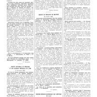 2028 - Page 2039 - Sociétés de province. Société médicale des hôpitaux de Lyon. 26 novembre 1935 / Société nationale de médecine et des sciences médicales de Lyon. 27 novembre 1935 / Société de médecine de Bas-Rhin. 26 octobre 1935 / Réunion médico-chirurgicale des hôpitaux de Lille. 25 novembre 1935