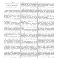 2030 - Page 2041 - Petites cliniques de «La presse médicale». N° 351. Broncho-pneumonie grippale ou phtisie galopante ? Par M. Roch...