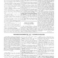 2053 - Page 2064 - Chroniques, variétés et informations. Nouvelles. Distinctions honorifiques / Hommage au Dr Marcel Garnier / Conférences médicales de l'hôtel Chambon / Faculté de médecine / Amicale des médecins de Bretagne / L'association corporative des étudiants en médecin, section de l'association générale des étudiants / Remise d'une médaille au professeur Couvelaire / Renseignements et communiqués